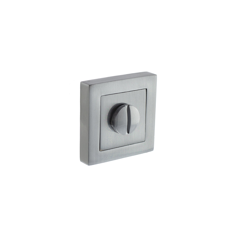 Quality image of STATUS WC Turn and Release on S4 Square Rose - Satin Chrome | Sku. s4wcssc | available from Trade Door Handles.