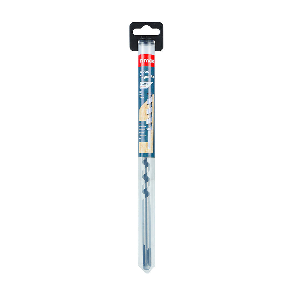 This is an image of Timco - Wood Auger Bit - SDS Shank 10 x 235 (1 Each Tube) SA10235