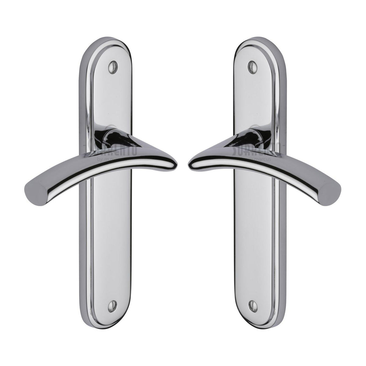 High quality image of the Sorrento Door Handle Lever Latch Tosca Design Polished Chrome Finish | Sku. sc-4360-pc | Discounted prices available from Trade Door Handles