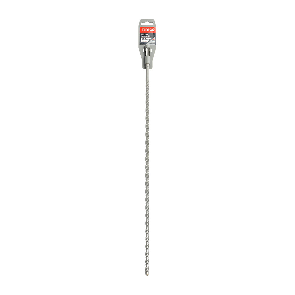This is an image of Timco - SDS Plus Hammer Bit 10.0 x 600 (1 Each Clip) SDS10600
