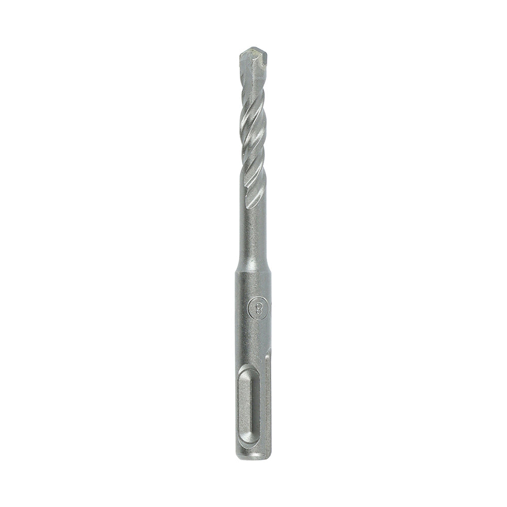 This is an image of Timco - SDS Plus Hammer Bit 8.0 x 110 (1 Each Clip) SDS8110