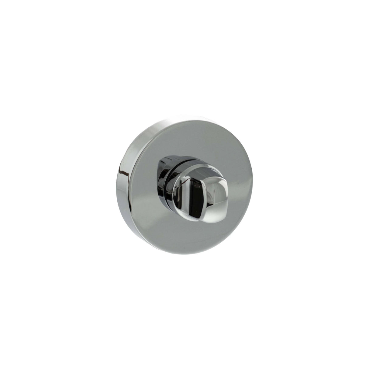 Quality image of Senza Pari WC Turn and Release on Round Rose - Polished Chrome | Sku. sprowcpc | available from Trade Door Handles.