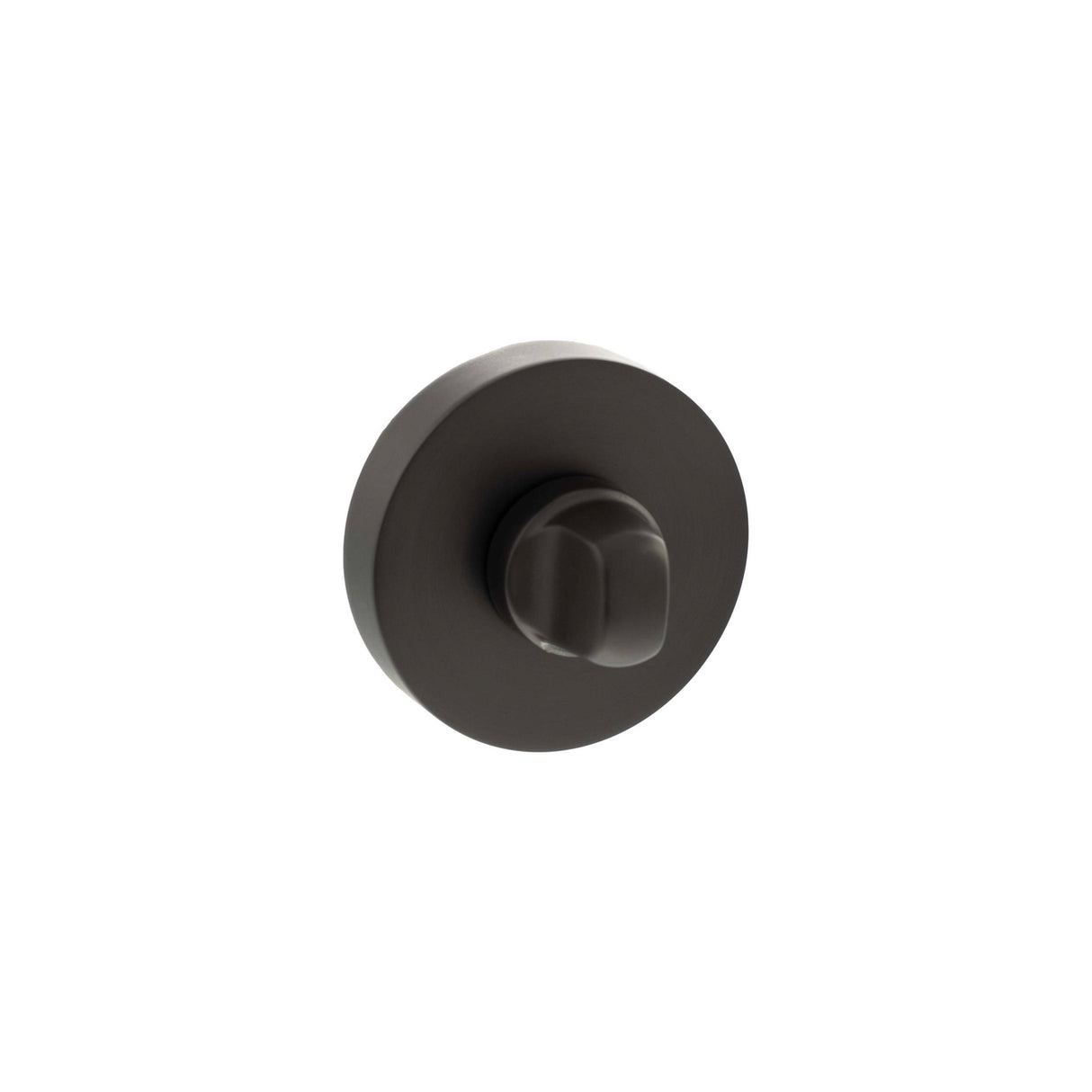 Quality image of Senza Pari WC Turn and Release on Round Rose - Urban Dark Bronze | Sku. sprowcudb | available from Trade Door Handles.