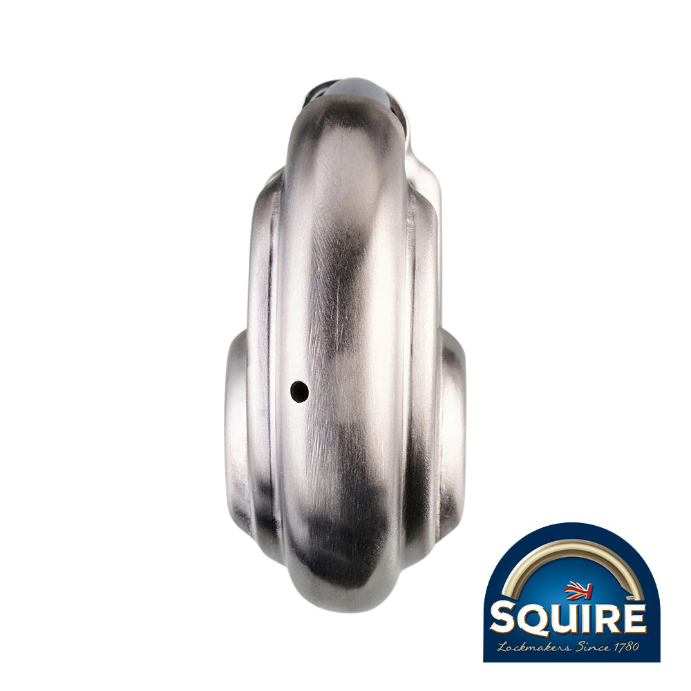 This is an image of Squire - Stainless Steel Disc Padlock - Keyed Alike - DCL1KA 70mm (1 Each Box) SQR701049
