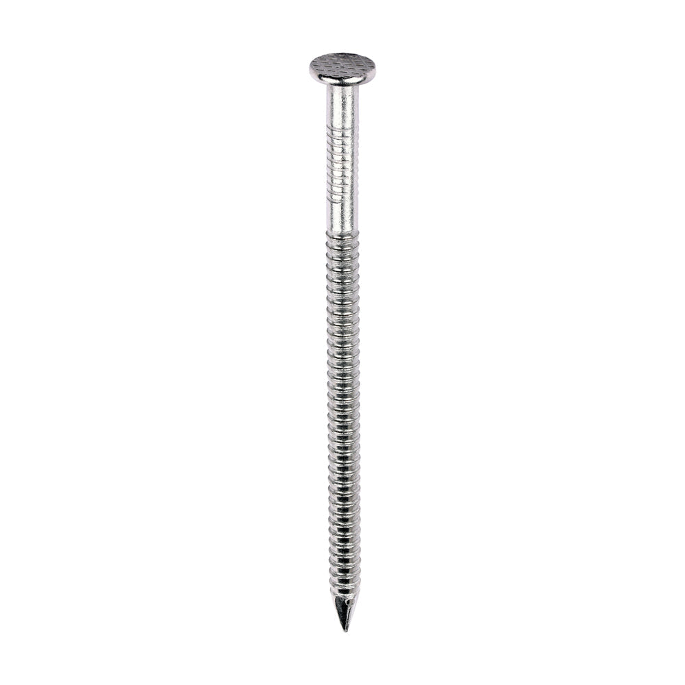 This is an image of Timco - Annular Ringshank Nails - Stainless Steel 75 x 3.75mm (1 Kg TIMbag) SSAR75B