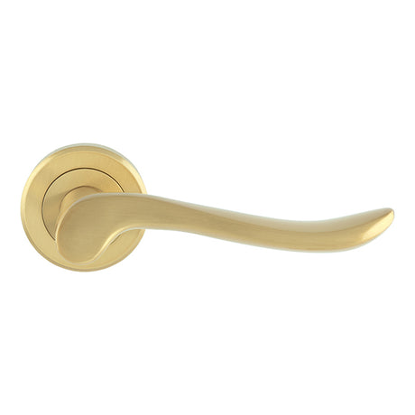 Serozzetta - Verdun Lever On Rose - Satin Brass zin3130sb