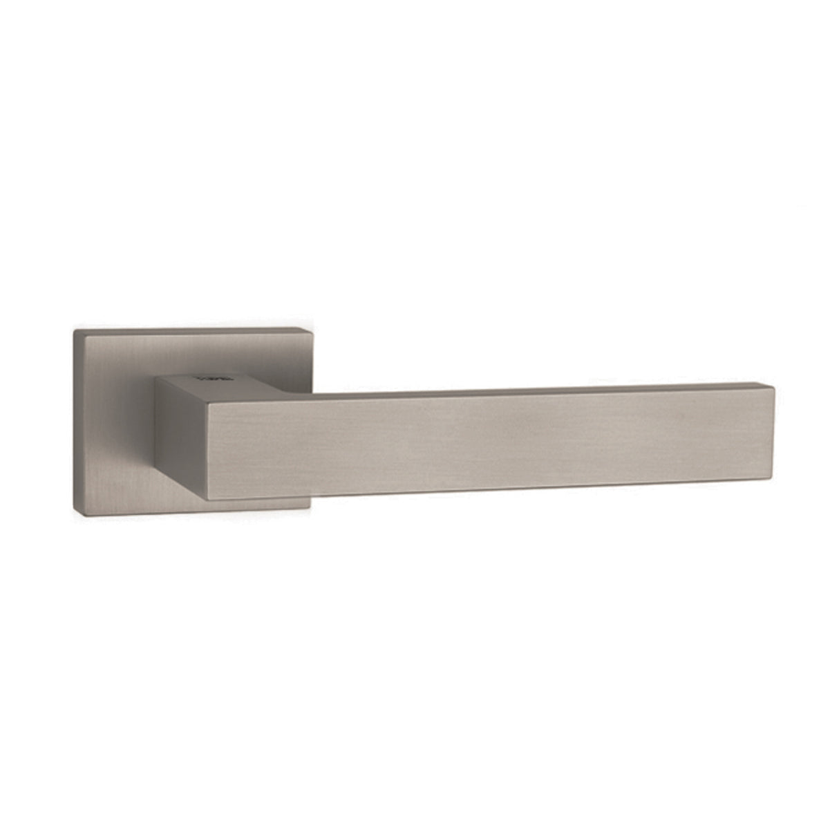 Quality image of Tupai Rapido RetaLine Rillo Lever Door Handle on Long Rose - Satin Chrome | Sku. t2275lsc | available from Trade Door Handles.