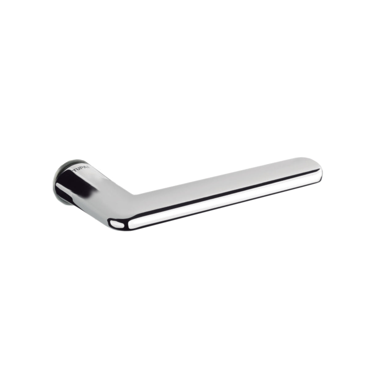 Quality image of Tupai Rapido RetaLine Tavira Lever Door Handle on Concealed Round Rose - Bright Polished Chrome | Sku. t3098crpc | available from Trade Door Handles.
