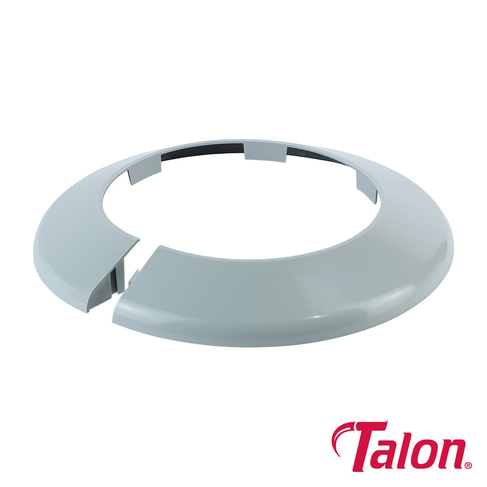 This is an image of Timco - Pipe Collar - Grey - PC110GR 110mm - (1 Each Bag) TALPC110GR
