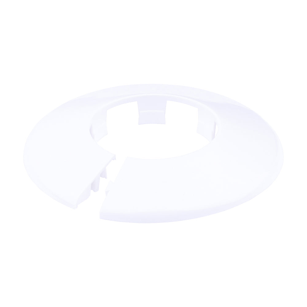 This is an image of Timco - Pipe Collar - White - PC42 42mm - (5 PCS Bag) TALPC4210