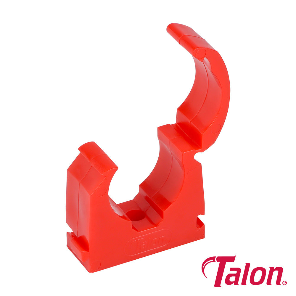 This is an image of Timco - Single Hinged ID Clip - Red - TS22RED20 22mm - (20 PCS Bag) TALTS22RED20