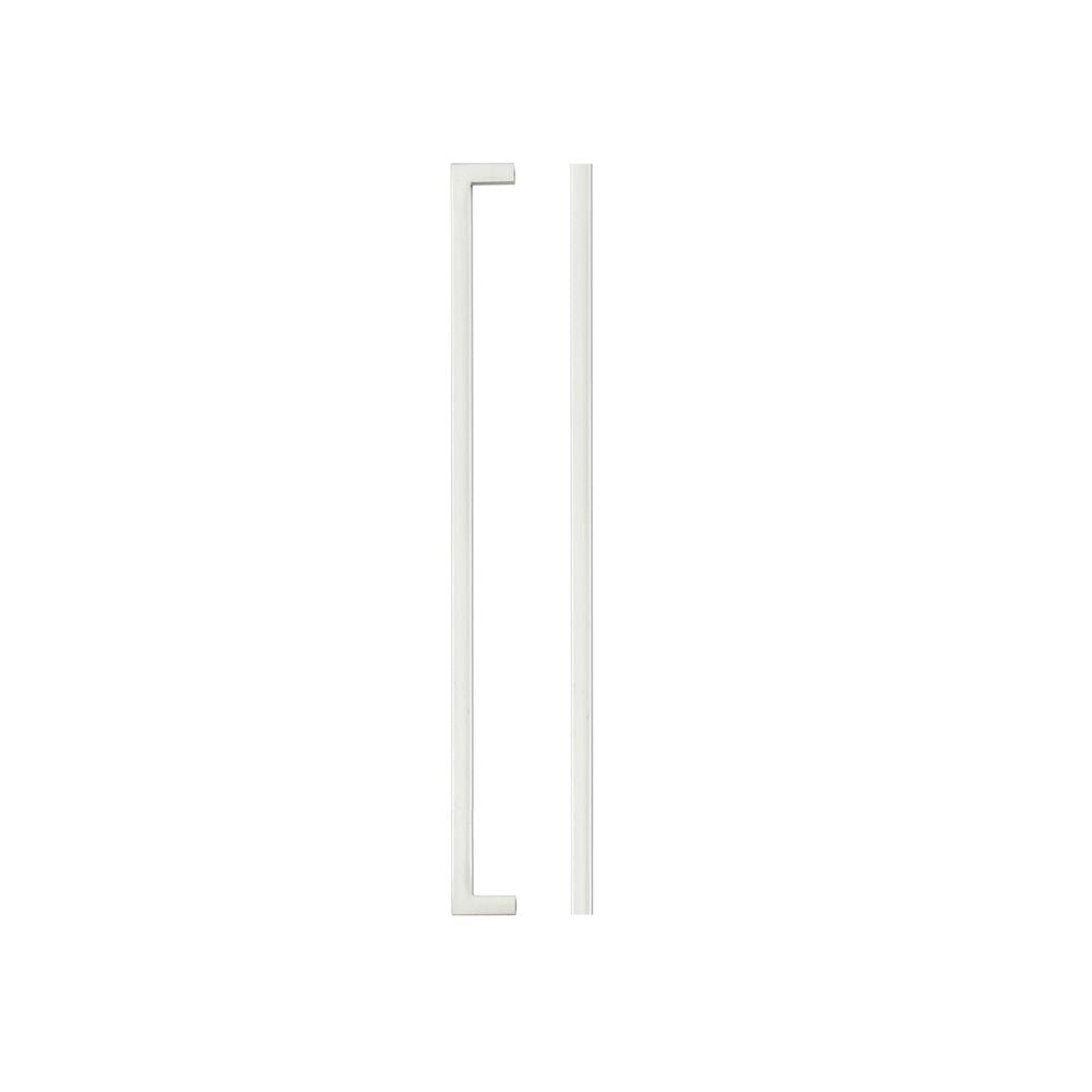 High quality image of the TOP Drawer Fittings - Square Block Cabinet handle 320mm CTC Brushed Nickel Finish | Sku. tdfps-320-bn | available to order from Trade Door Handles.