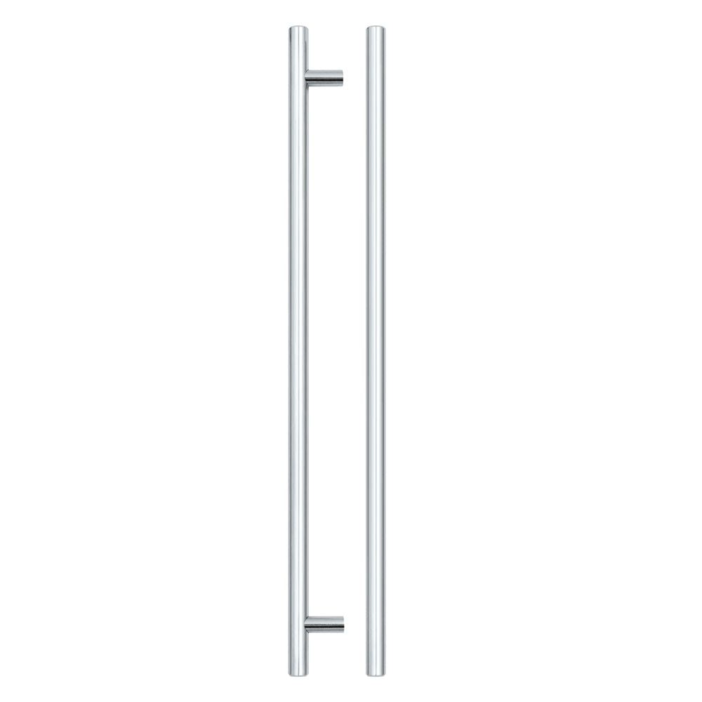 High quality image of the TOP Drawer Fittings - T Bar Cabinet handle 320mm CTC, 380mm Total length Polished Chrome Finish | Sku. tdfpt-320-380cp | available to order from Trade Door Handles.