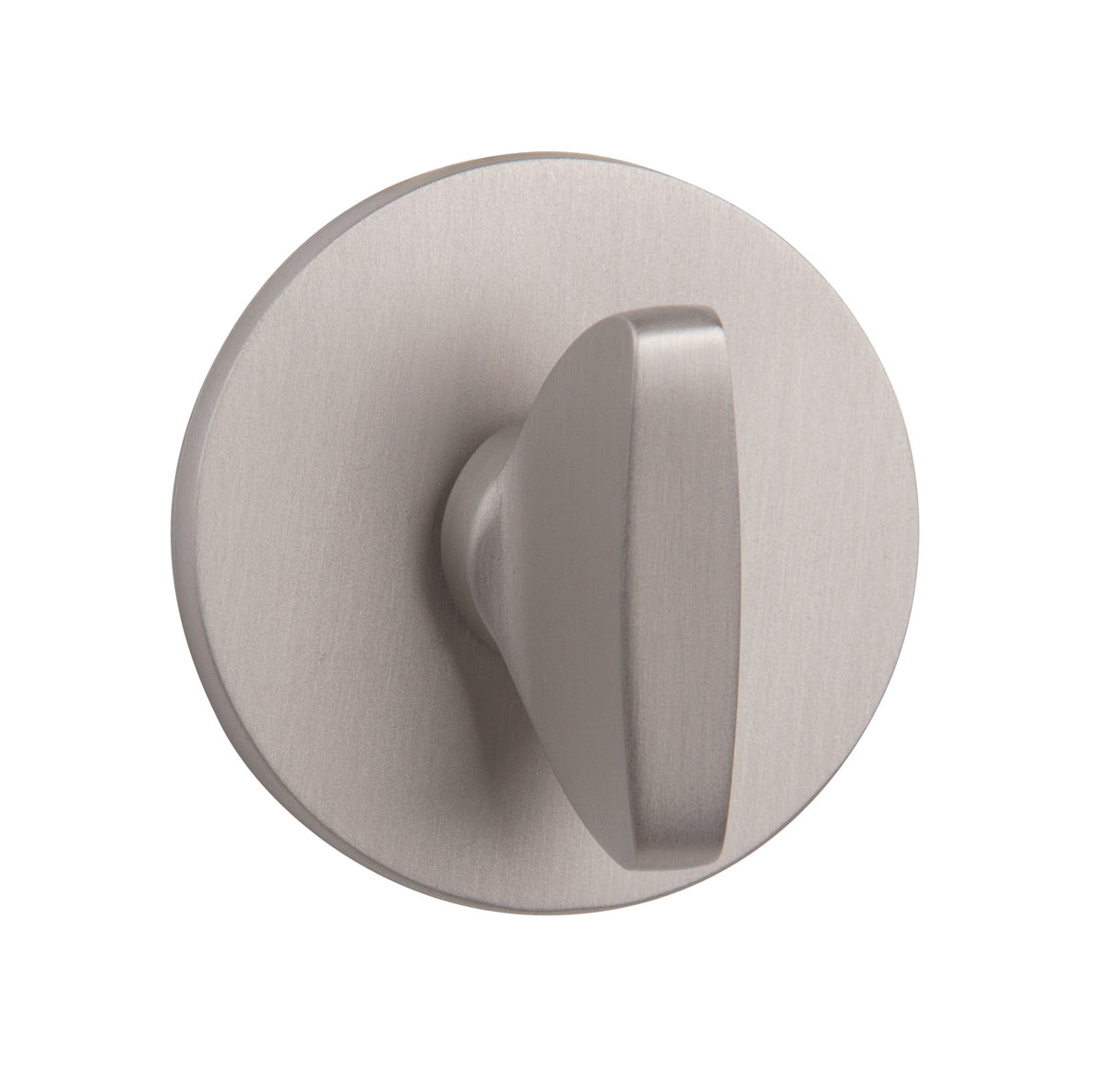 Quality image of Tupai Rapido 5S Line WC Turn on 5mm Slimline Round Rose (bolt through fixing only) - Pearl Nickel | Sku. twcr5spl | available from Trade Door Handles.