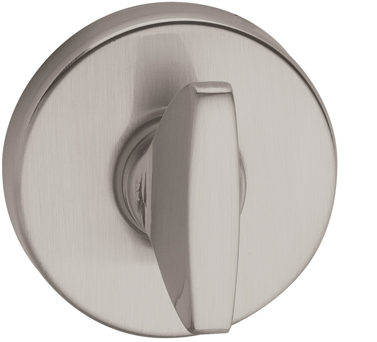 Quality image of Tupai Rapido CurvaLine WC Turn on Round Rose (bolt through fixing only) - Pearl Nickel | Sku. twcrpl | available from Trade Door Handles.