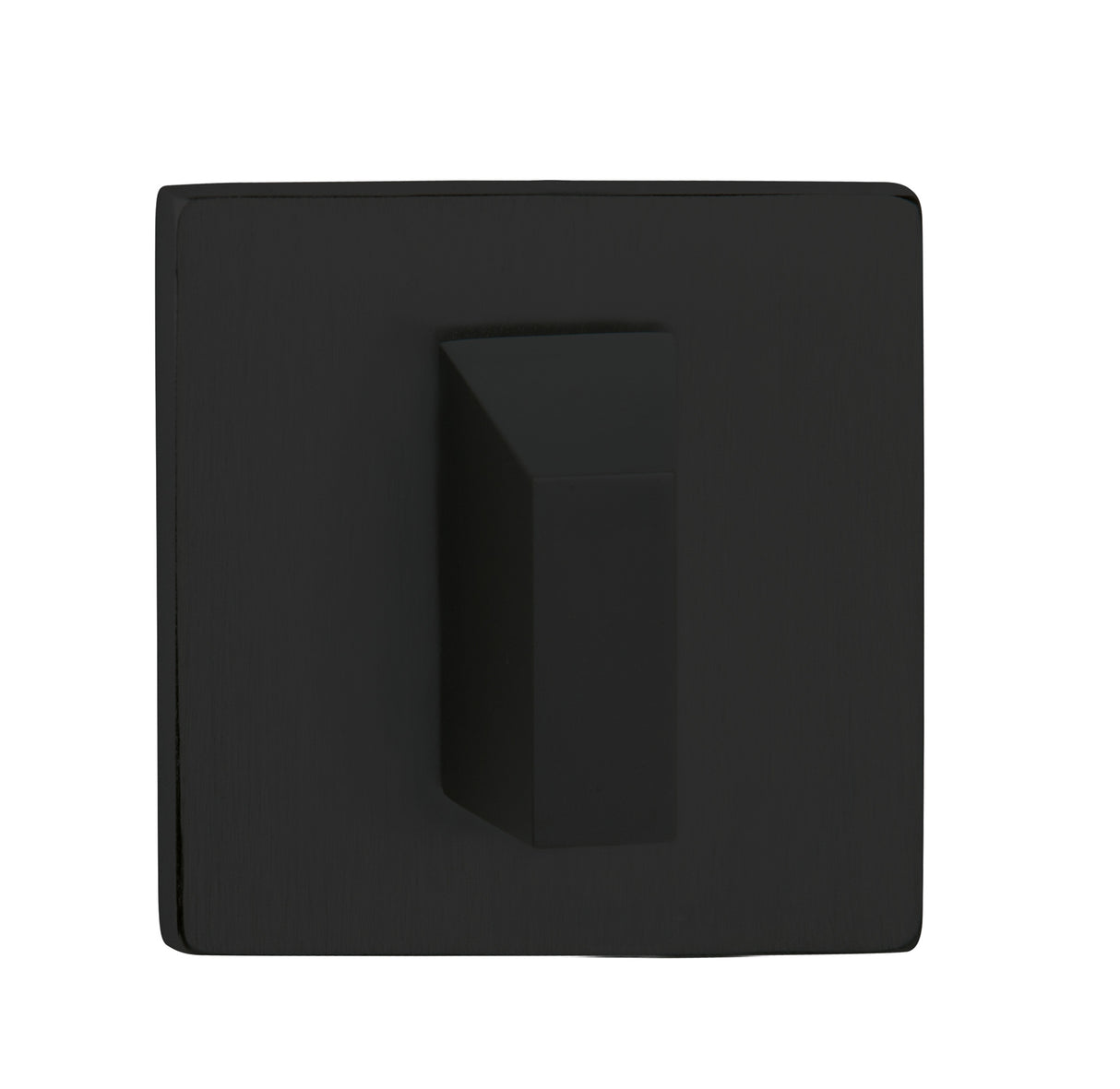 Quality image of Tupai Rapido 5S Line WC Turn on 5mm Slimline Square Rose (bolt through fixing only) - Pearl Black | Sku. twcs5smb | available from Trade Door Handles.