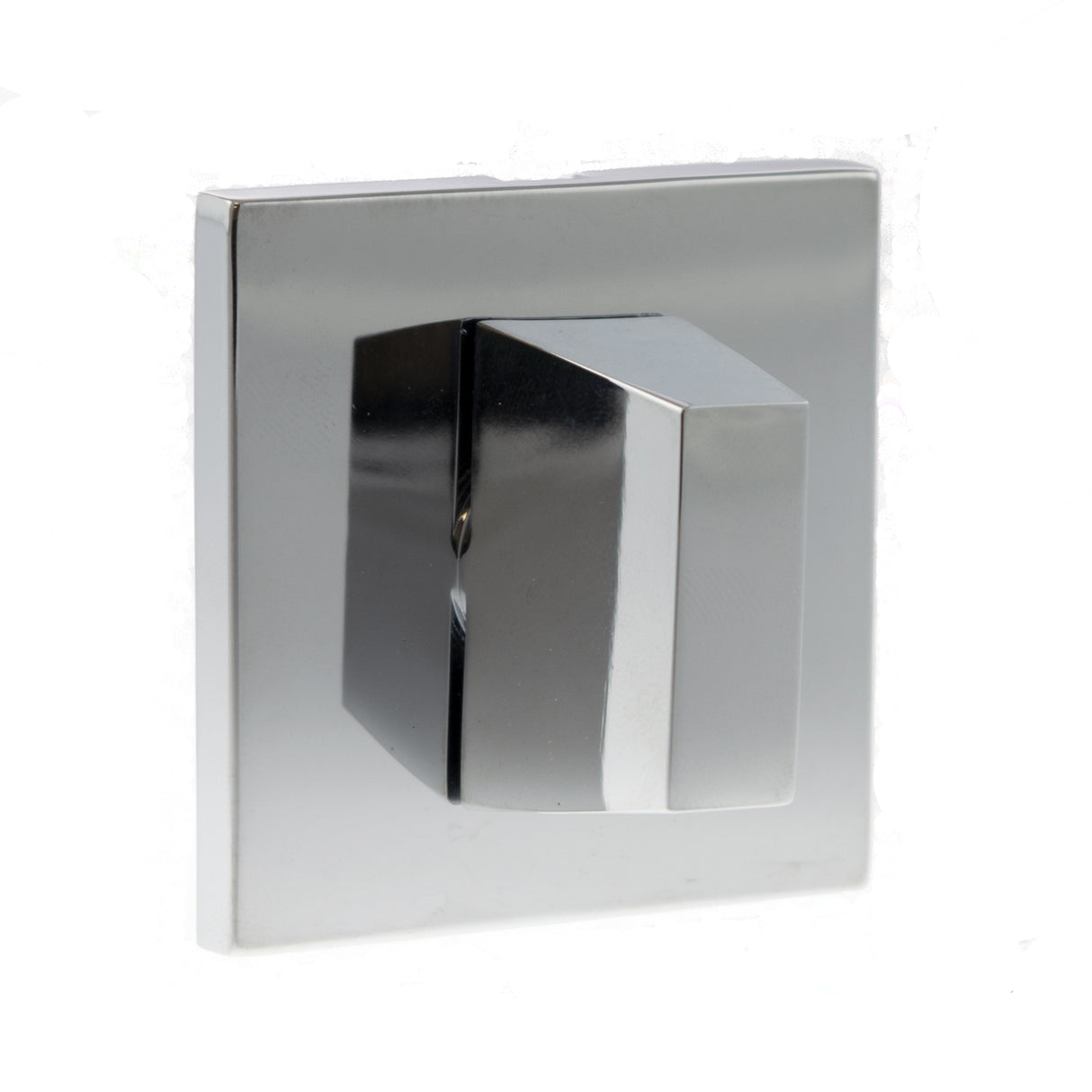 Quality image of Tupai Rapido 5S Line WC Turn on 5mm Slimline Square Rose (bolt through fixing only) - Bright Polished Chrome | Sku. twcs5spc | available from Trade Door Handles.