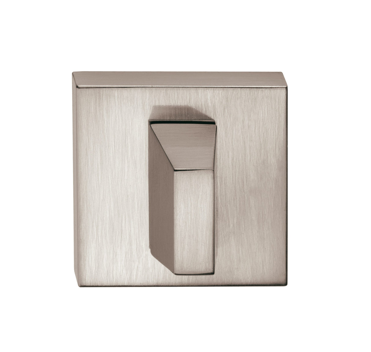 Quality image of Tupai Rapido Curva/QuadraLine WC Turn on Square Rose (bolt through fixing only) - Pearl Nickel | Sku. twcspl | available from Trade Door Handles.