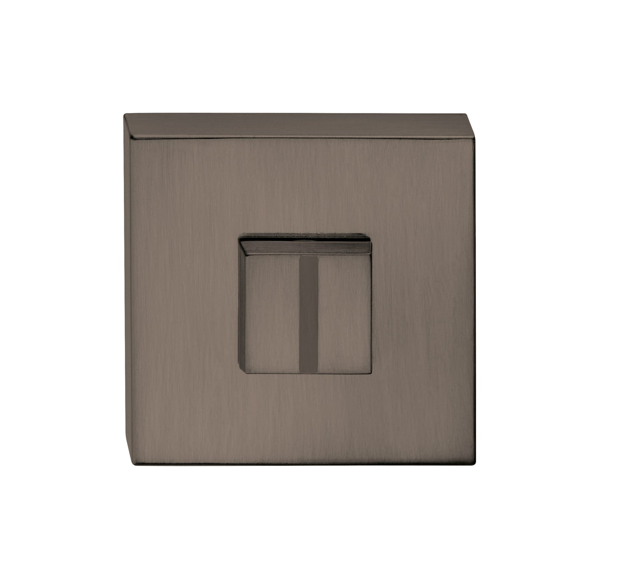 Quality image of Tupai Rapido CurvaLine WC Turn on Round Rose (bolt through fixing only) - Titanium | Sku. twcrtt | available from Trade Door Handles.