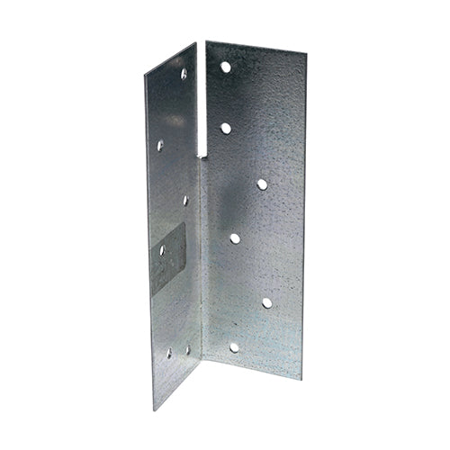 This is an image of Timco - Universal Framing Anchors - Galvanised 124 x 40 x 40 UFA