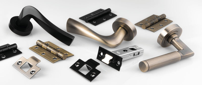 Ultimate Door Pack-Matt-Black-Amtique-Brass