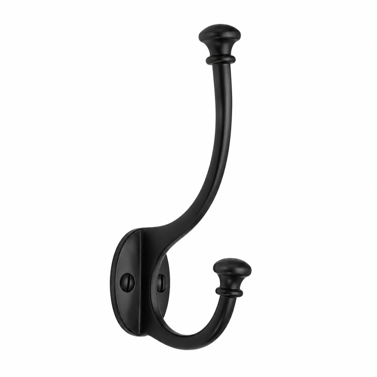 High quality image of the Heritage Brass Ball Hat And Coat Hook Matt Black Finish
| Sku. v1052-bkmt | Discounted prices available from Trade Door Handles