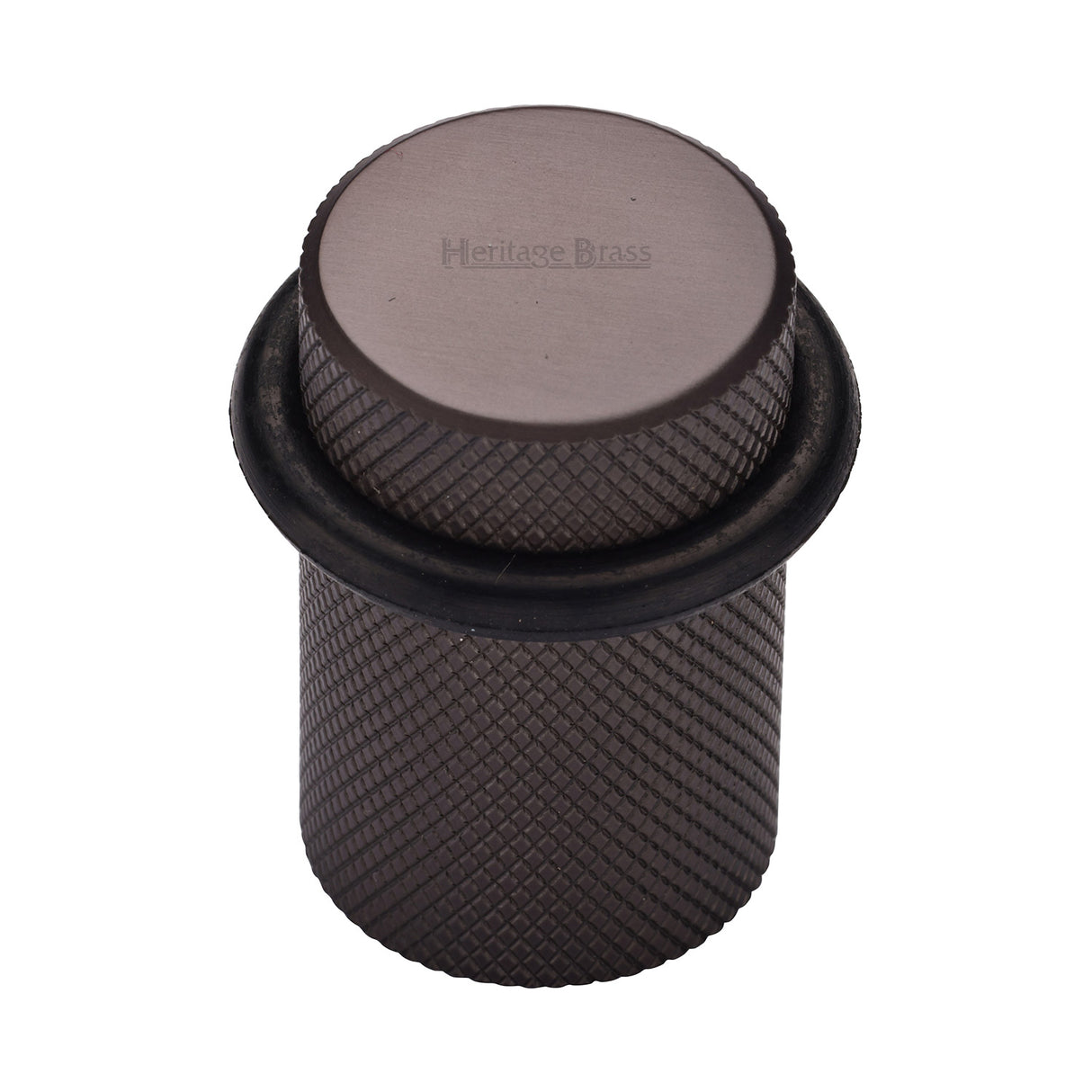High quality image of the Heritage Brass Round Door Stop Knurled Matt Bronze Finish
| Sku. v1085-mb | Discounted prices available from Trade Door Handles