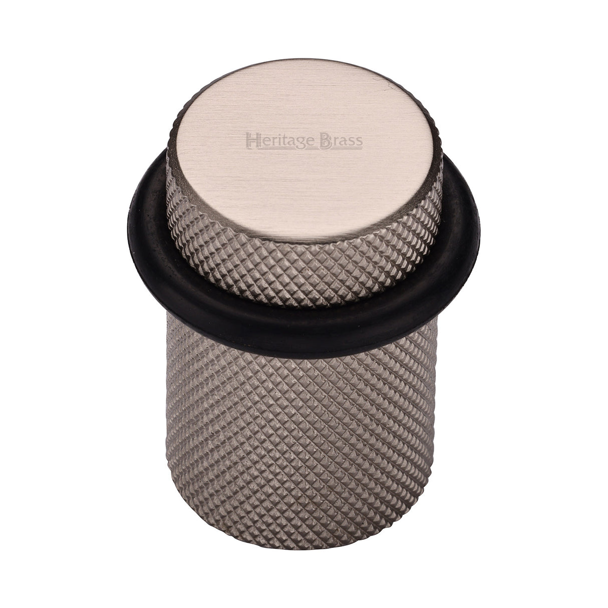 High quality image of the Heritage Brass Round Door Stop Knurled Satin Nickel Finish
| Sku. v1085-sn | Discounted prices available from Trade Door Handles