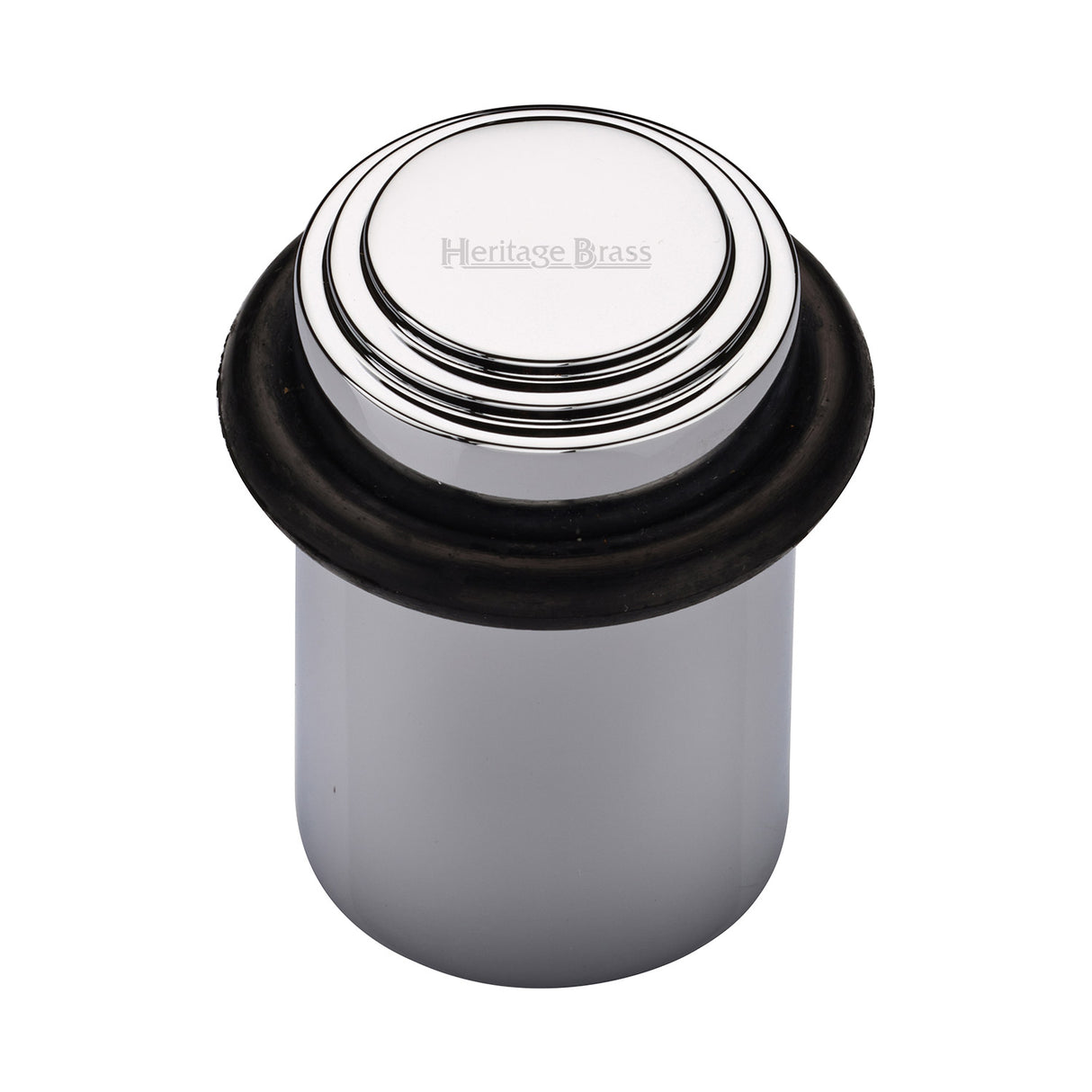 High quality image of the Heritage Brass Round Door Stop Stepped Polished Chrome Finish
| Sku. v1086-pc | Discounted prices available from Trade Door Handles