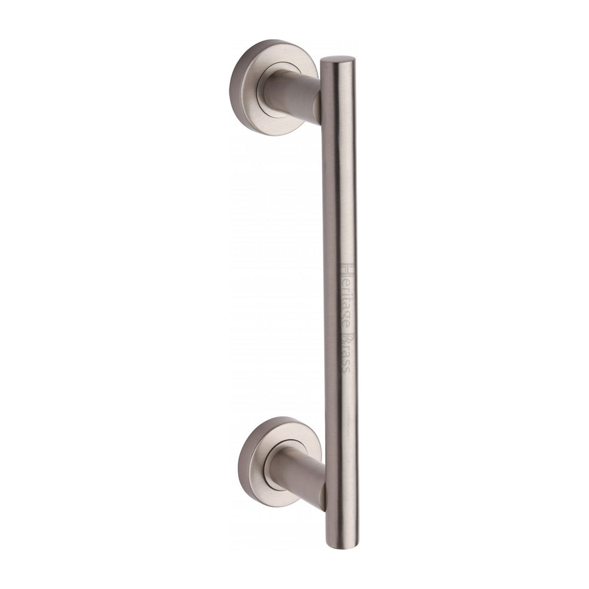 High quality image of the Heritage Brass Classic Door Pull Handle 280mm Satin Nickel Finish
| Sku. v2057-280-sn | Discounted prices available from Trade Door Handles
