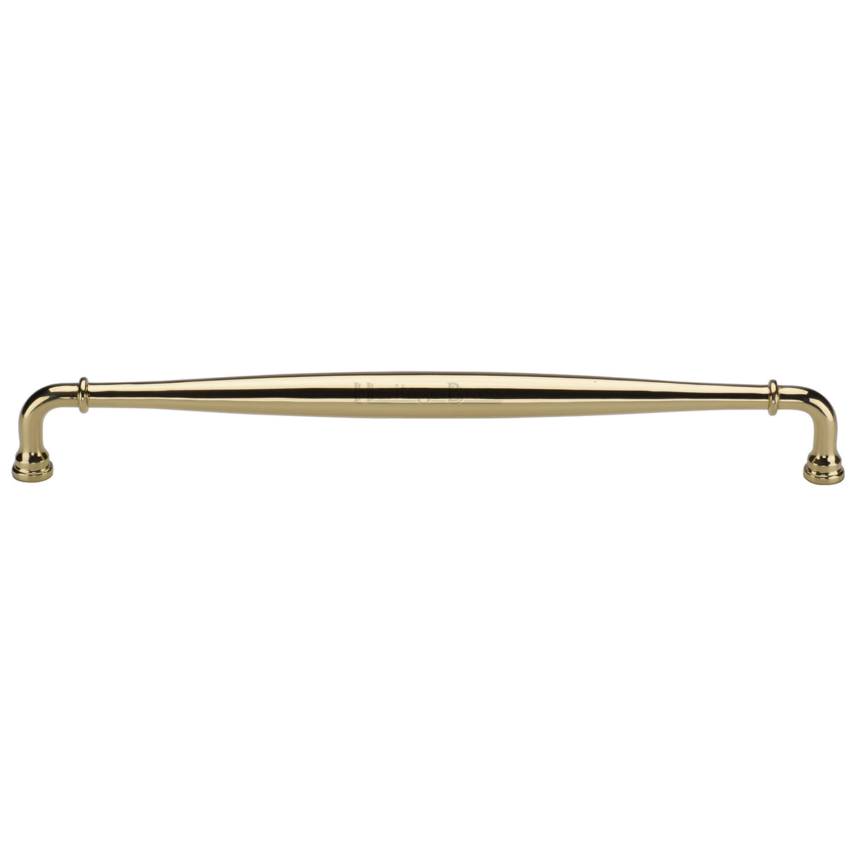 High quality image of the Heritage Brass Henley Traditional Door Pull 481mm Polished Brass finish | Sku. V3960-481-PB | Trade Door Handles