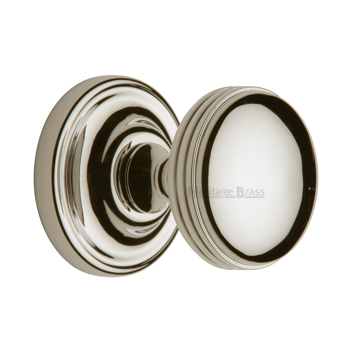 High quality image of the Heritage Brass Mortice Knob on Rose Whitehall Design Polished Nickel Finish
| Sku. whi6429-pnf | Discounted prices available from Trade Door Handles