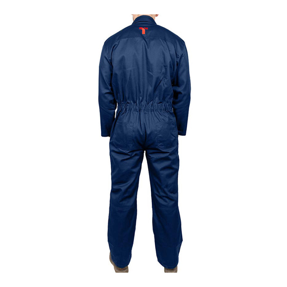 This is an image of Timco - Workman Overall - Maritime Blue Large 46 (1 Each Bag) WOMBL