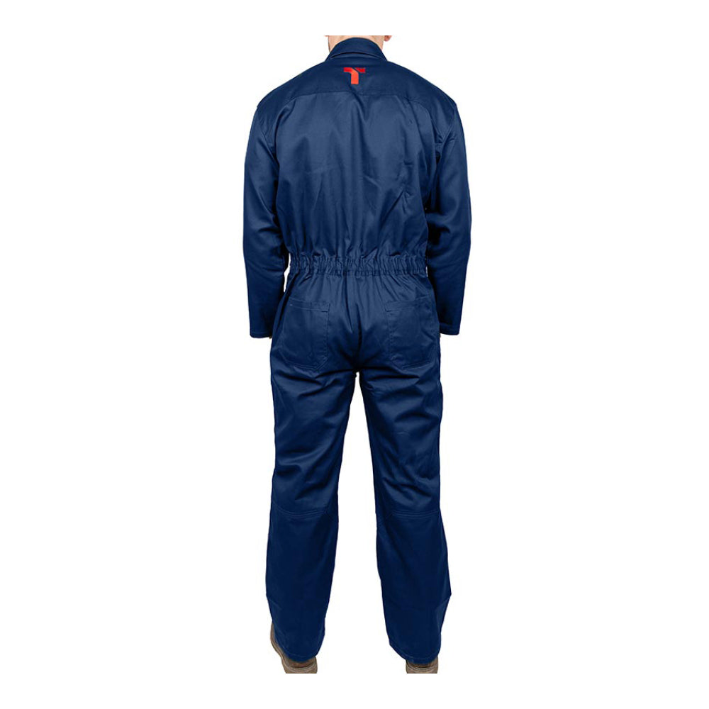 This is an image of Timco - Workman Overall - Maritime Blue Medium 42 (1 Each Bag) WOMBM