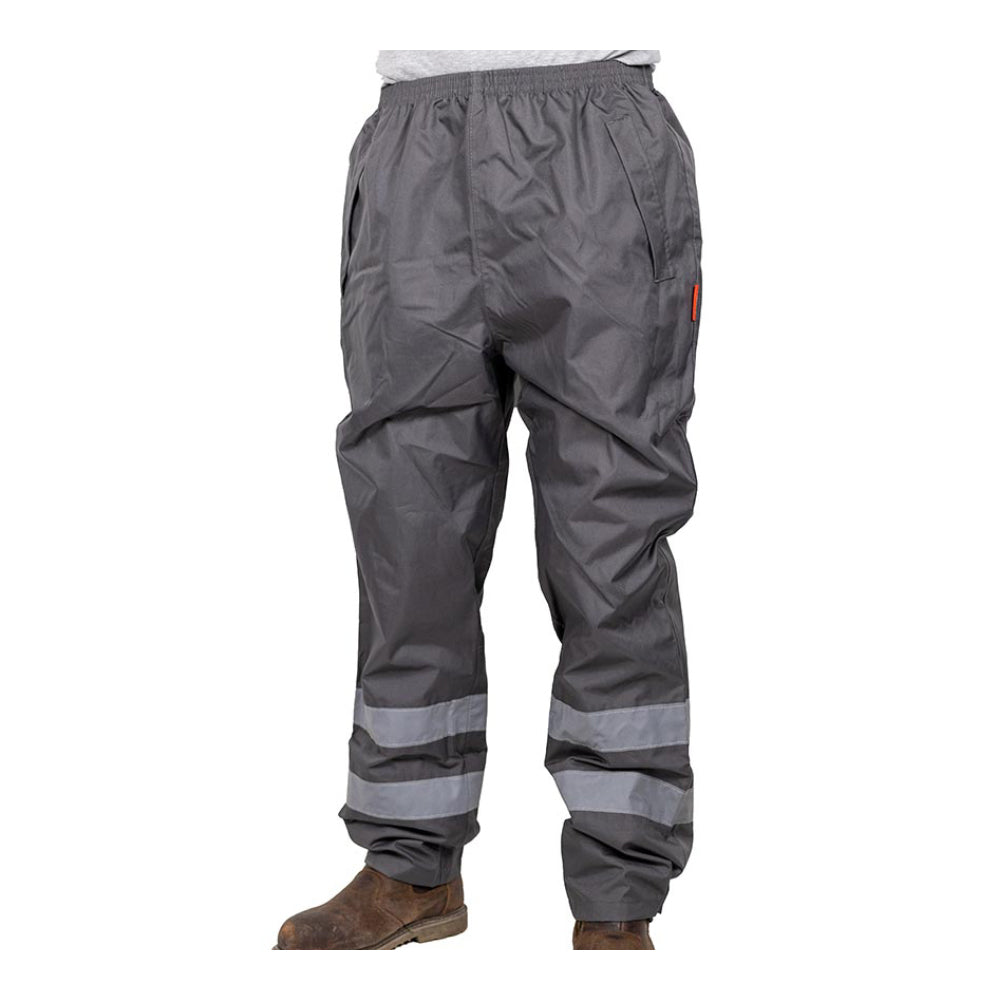 This is an image of Timco - Waterproof Trousers - Charcoal X Large (1 Each Bag) WT901XL
