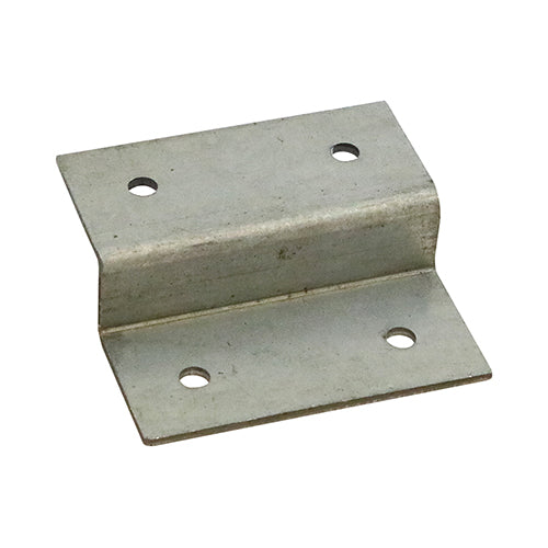 This is an image of Timco - Z Clips - Galvanised 60 x 56 x 15 ZC60