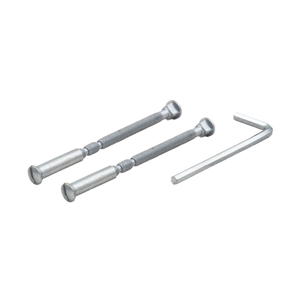 High quality image of the Zoo Hardware - Spare Fixing Pack - suitable for ZPZ, ZCZ, ZPA, DAT & RM Levers 55mm will suit FB backplates - Satin Chrome | Sku. zfp02sc | available to order from Trade Door Handles.