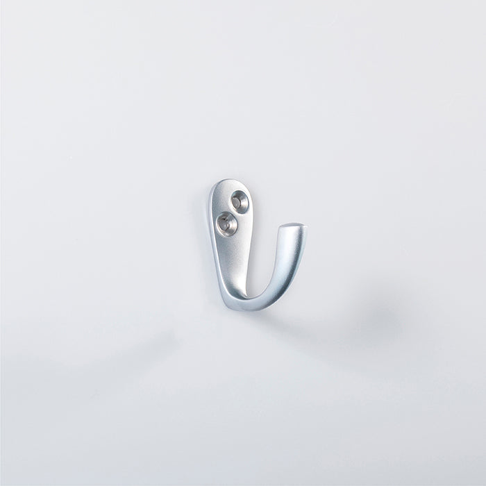 High quality image of Carlisle Brass - Victorian Robe Hook - Satin Chrome | Sku. aa26sc | Trade Door Handles.