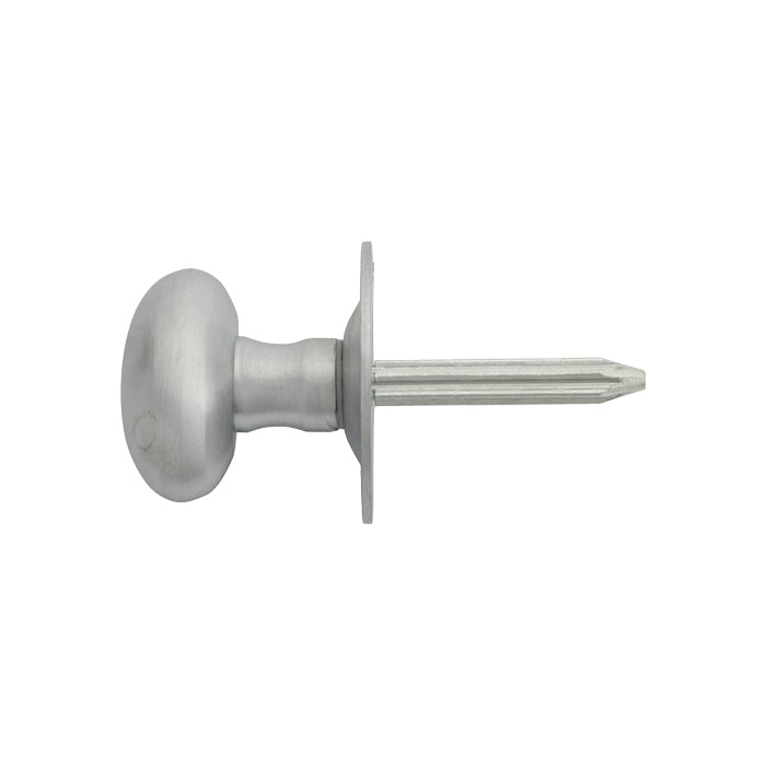 High quality image of Carlisle Brass - Oval Thumb Turn - Satin Chrome | Sku. aa33sc | Trade Door Handles.