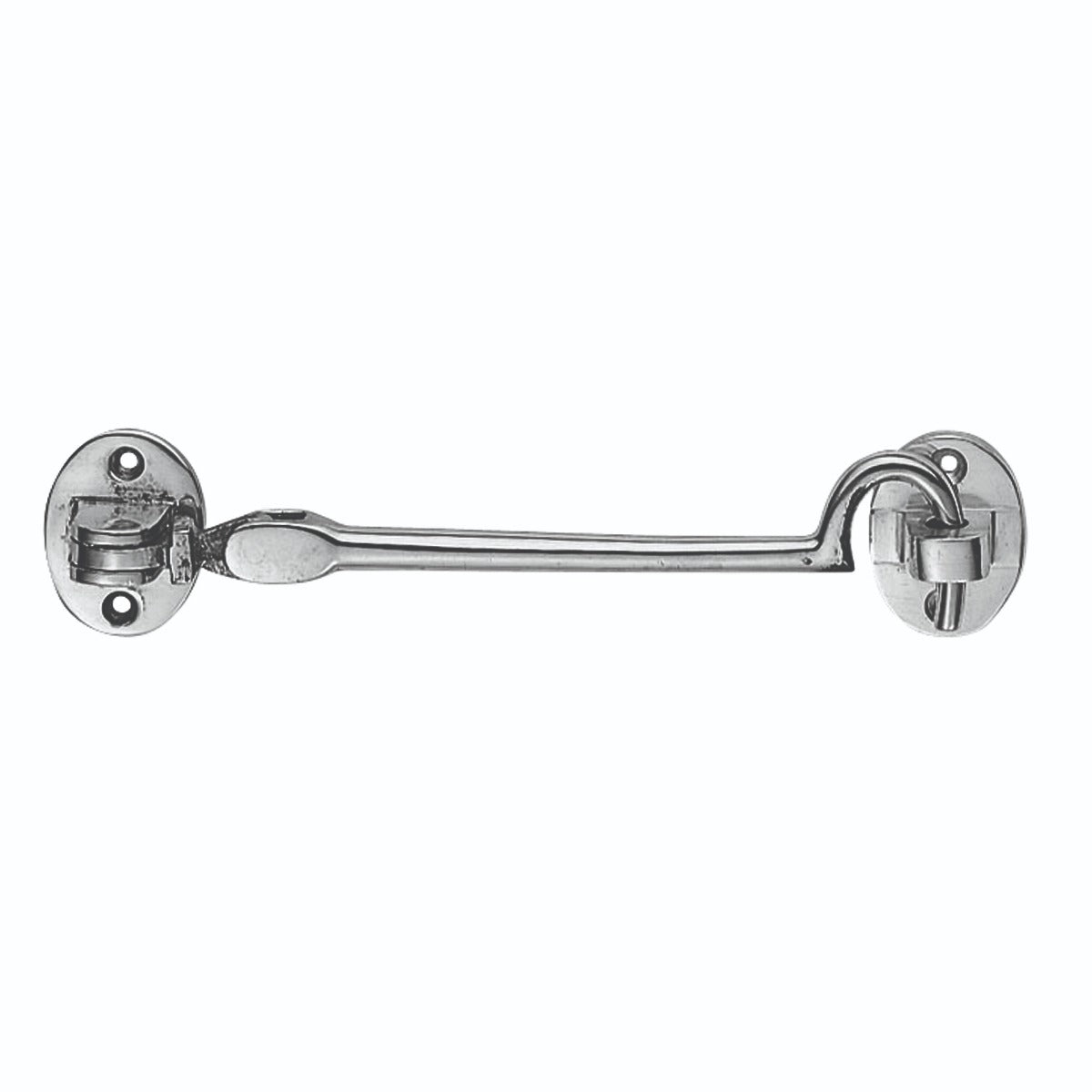 High quality image of Carlisle Brass - Silent Pattern Cabin Hook 196mm - Polished Chrome | Sku. aa63cp | Trade Door Handles.
