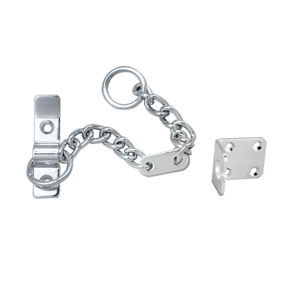 High quality image of Carlisle Brass - Heavy Door Chain - Satin Chrome | Sku. aa75sc | Trade Door Handles.