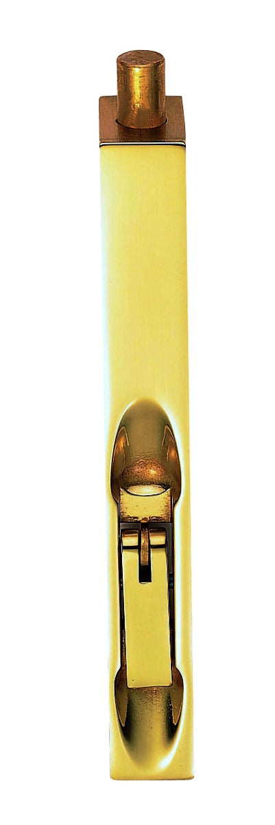 High quality image of Carlisle Brass - Lever Action Flush Bolt 152mm - Polished Brass | Sku. aa80 | Trade Door Handles.