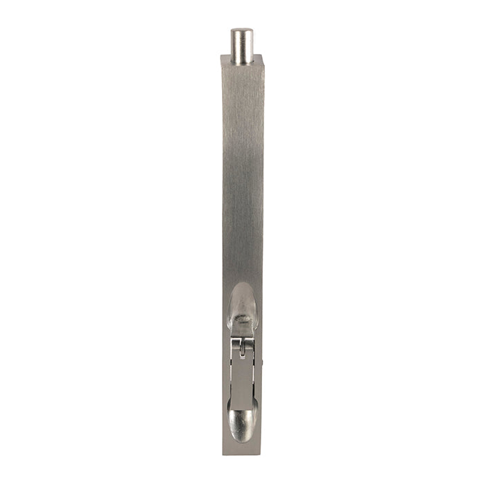 High quality image of Carlisle Brass - Lever Action Flush Bolt 204mm - Satin Chrome | Sku. aa81sc | Trade Door Handles.
