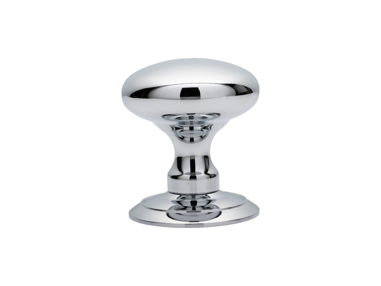 High quality image of Carlisle Brass - Ice Large Mortice Knob - Polished Chrome | Sku. ac050cp | Trade Door Handles.