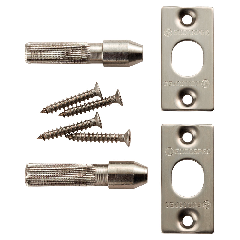 High quality image of Eurospec - Security Hinge Bolt Set - SSS | Sku. ahb1000sss-g316 | Trade Door Handles.