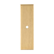 Alexander & Wilks Cabinet Hardware Satin Brass PVD / Cabinet Knob Backplate / 76x22x3mm Alexander & Wilks Rectangular Cabinet Knob Backplate - SatinBrass PVD - 76x22x3mm
