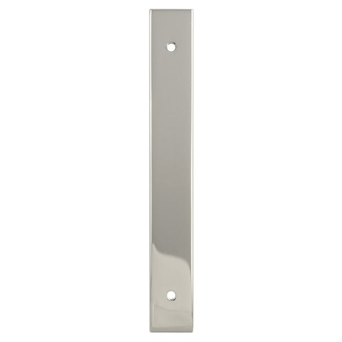 Alexander & Wilks Cabinet Hardware Polished Nickel / Cabinet Pull Backplate / 168x22x3mm Alexander & Wilks Rectangular Cabinet Pull Backplate - Polished Nickel - 168x22x3mm