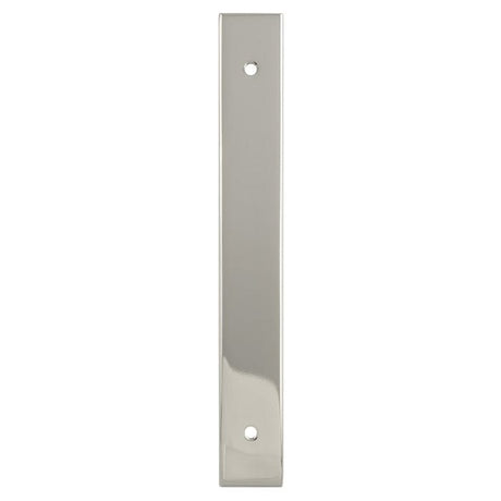 Alexander & Wilks Cabinet Hardware Polished Nickel / Cabinet Pull Backplate / 168x22x3mm Alexander & Wilks Rectangular Cabinet Pull Backplate - Polished Nickel - 168x22x3mm