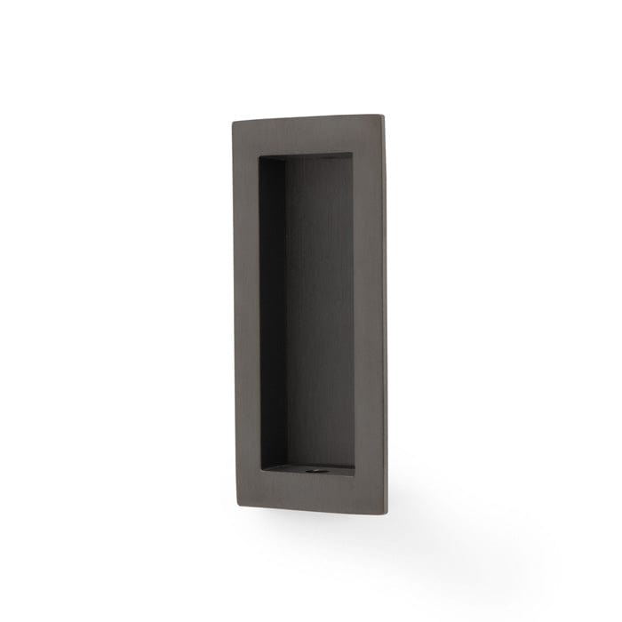 Alexander & Wilks Door Furniture Dark Bronze PVD / Flush Pull Alexander & Wilks - RECTANGULAR FLUSH PULL - 100X45MM - Dark Bronze PVD