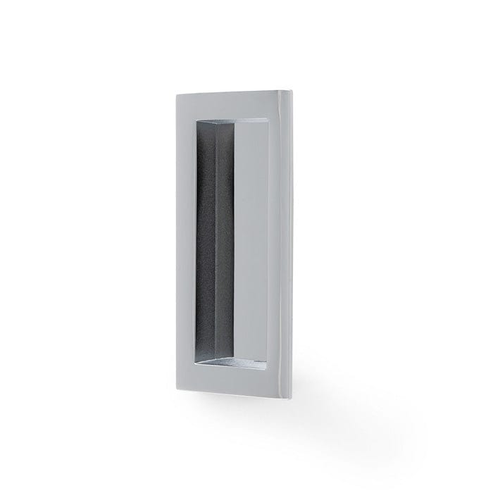 Alexander & Wilks Door Furniture Polished Chrome / Flush Pull Alexander & Wilks - RECTANGULAR FLUSH PULL - 100X45MM - Polished Chrome